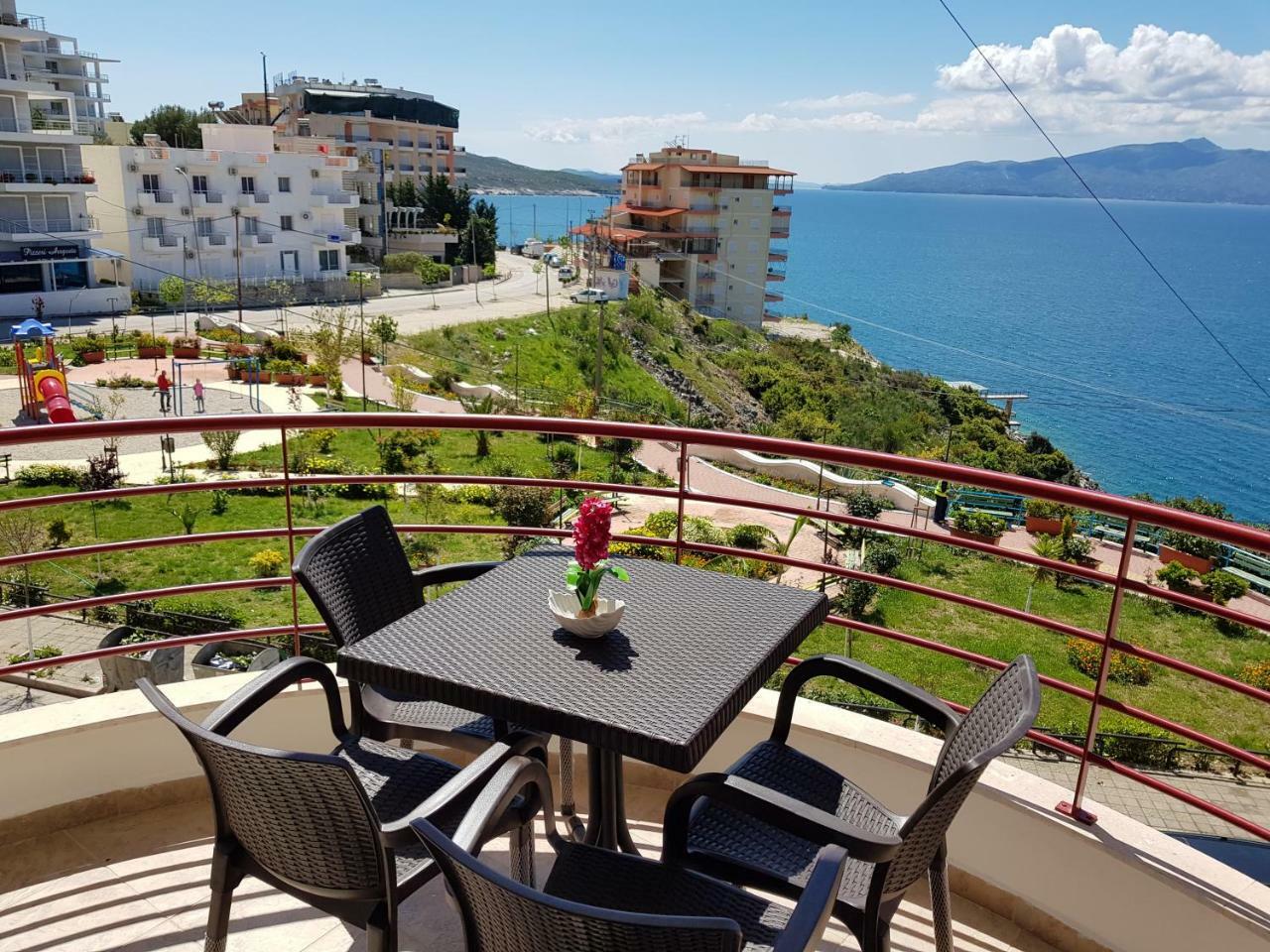 Apartment Of Beautiful Dreams Over The Sea Sarande Ngoại thất bức ảnh