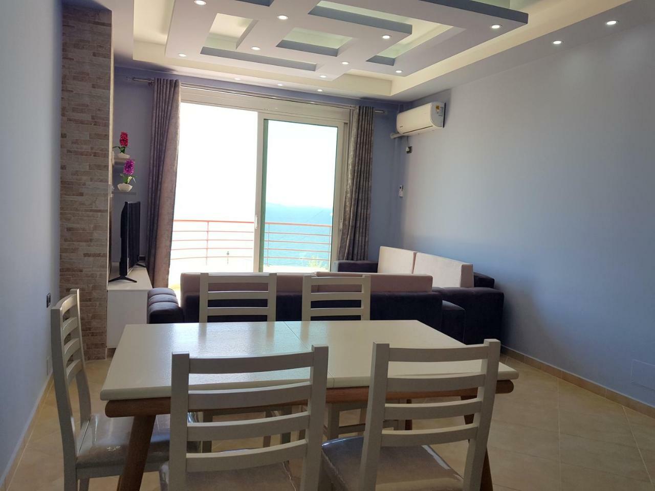 Apartment Of Beautiful Dreams Over The Sea Sarande Ngoại thất bức ảnh