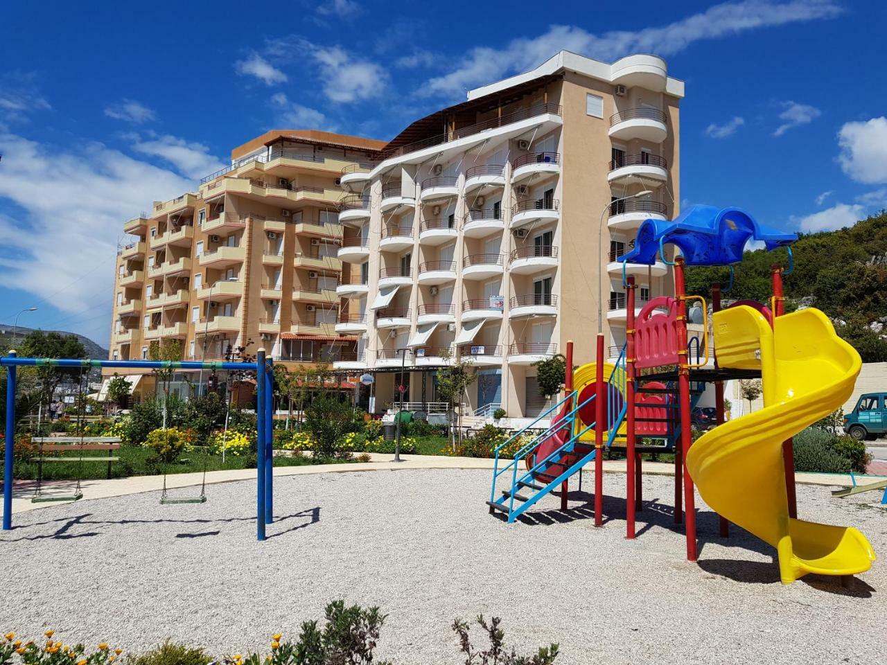 Apartment Of Beautiful Dreams Over The Sea Sarande Ngoại thất bức ảnh